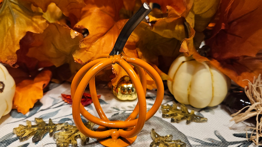 Table Top Pumpkin, Pumpkin for table, Tiny Fall Decor, Teacher's desk Fall decor
