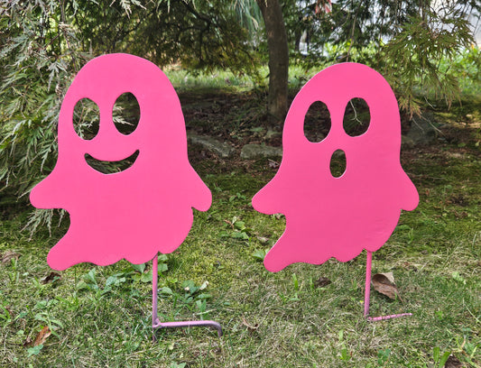 Pink Halloween Ghost for yard, Pink Ghost