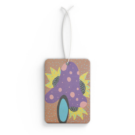 Purple Mushroom Car Air Freshener