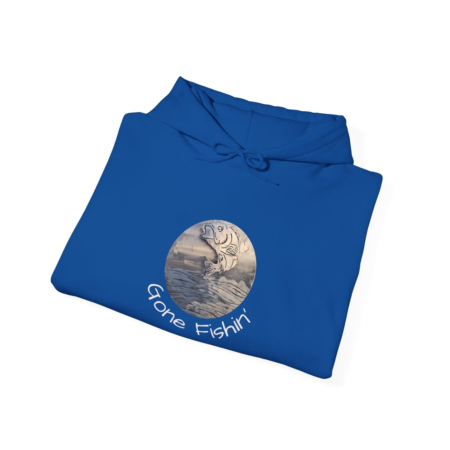 Moonlit Ocean Hoodie – Vintage Wave Circle Graphic Sweatshirt