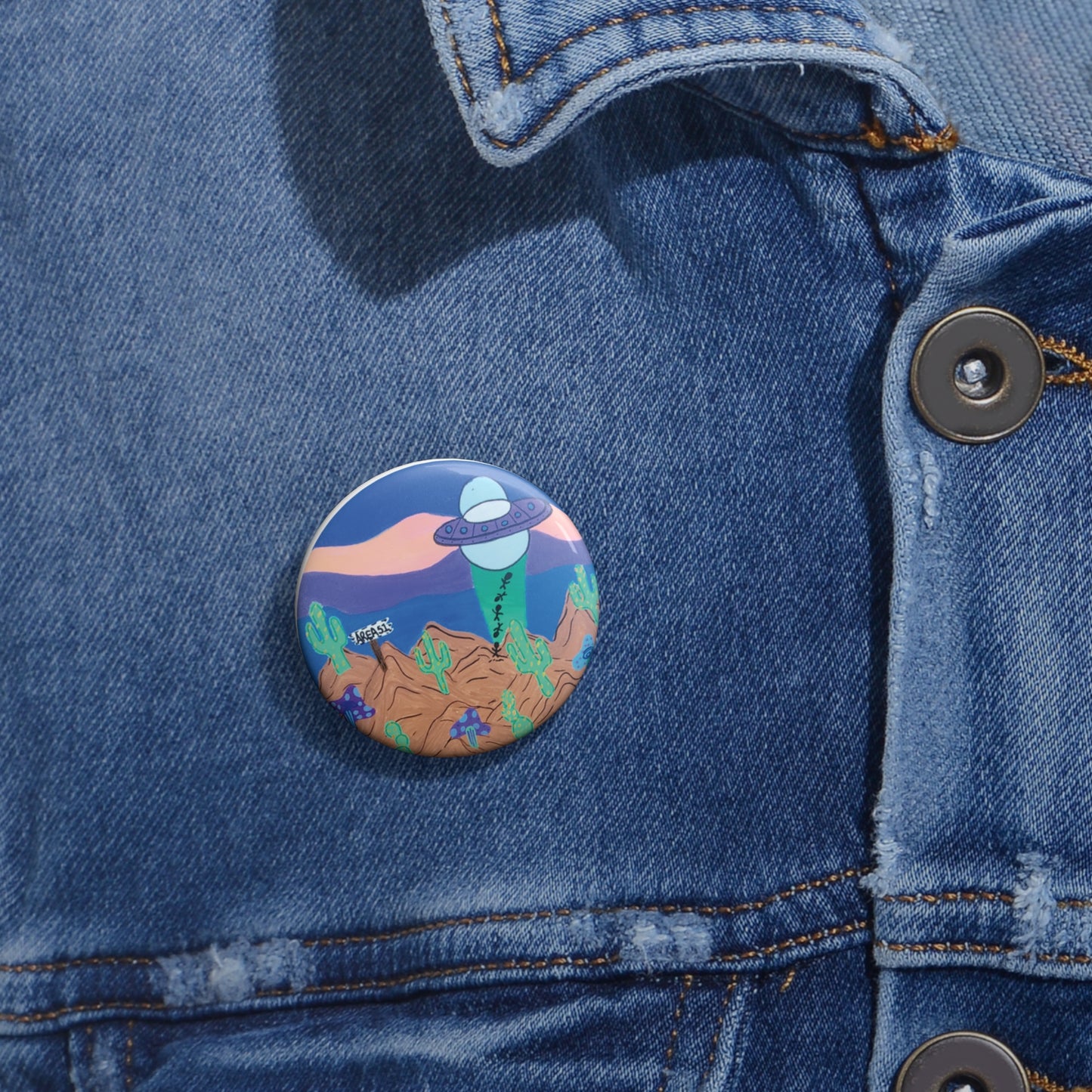 Custom Pin Buttons