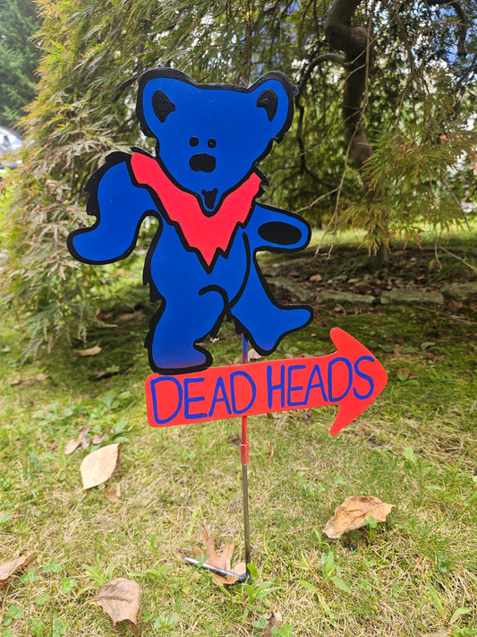 Grateful Dead Bear for the Garden
