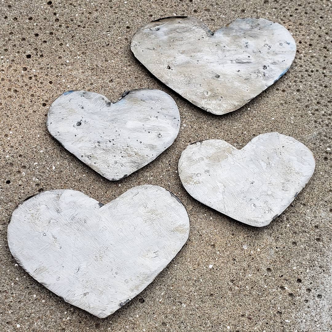 Metal Heart Magnet, Heart Magnet