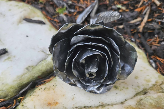 Metal Rose Wedding Gift, Bridal Shower Gift