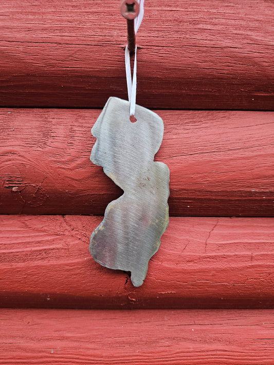 Metal State Ornaments, Across the Miles Gift