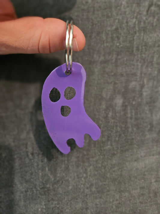 Ghost Keychain, Halloween Keychains