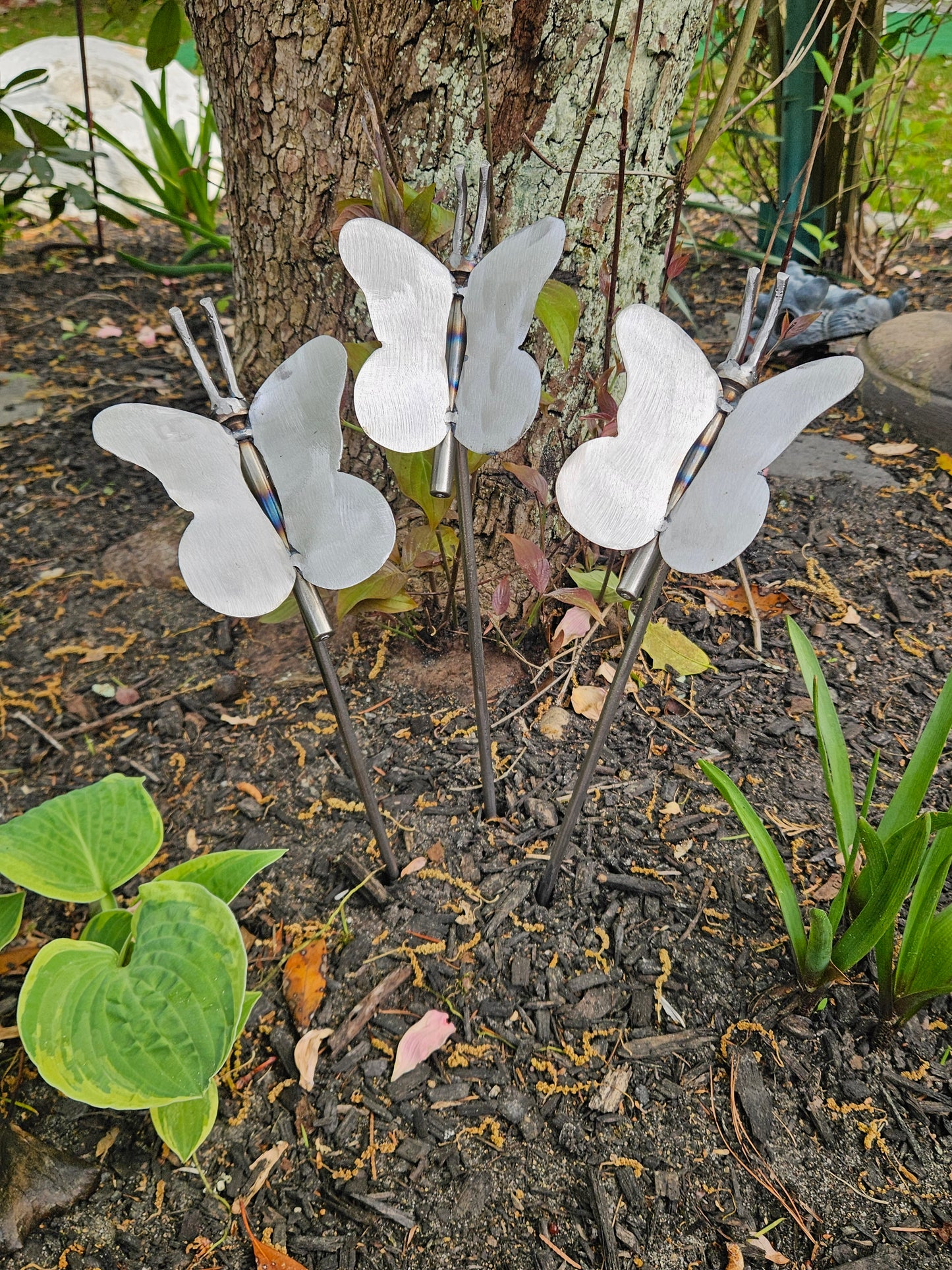 Set of 3 Metal Butterflies