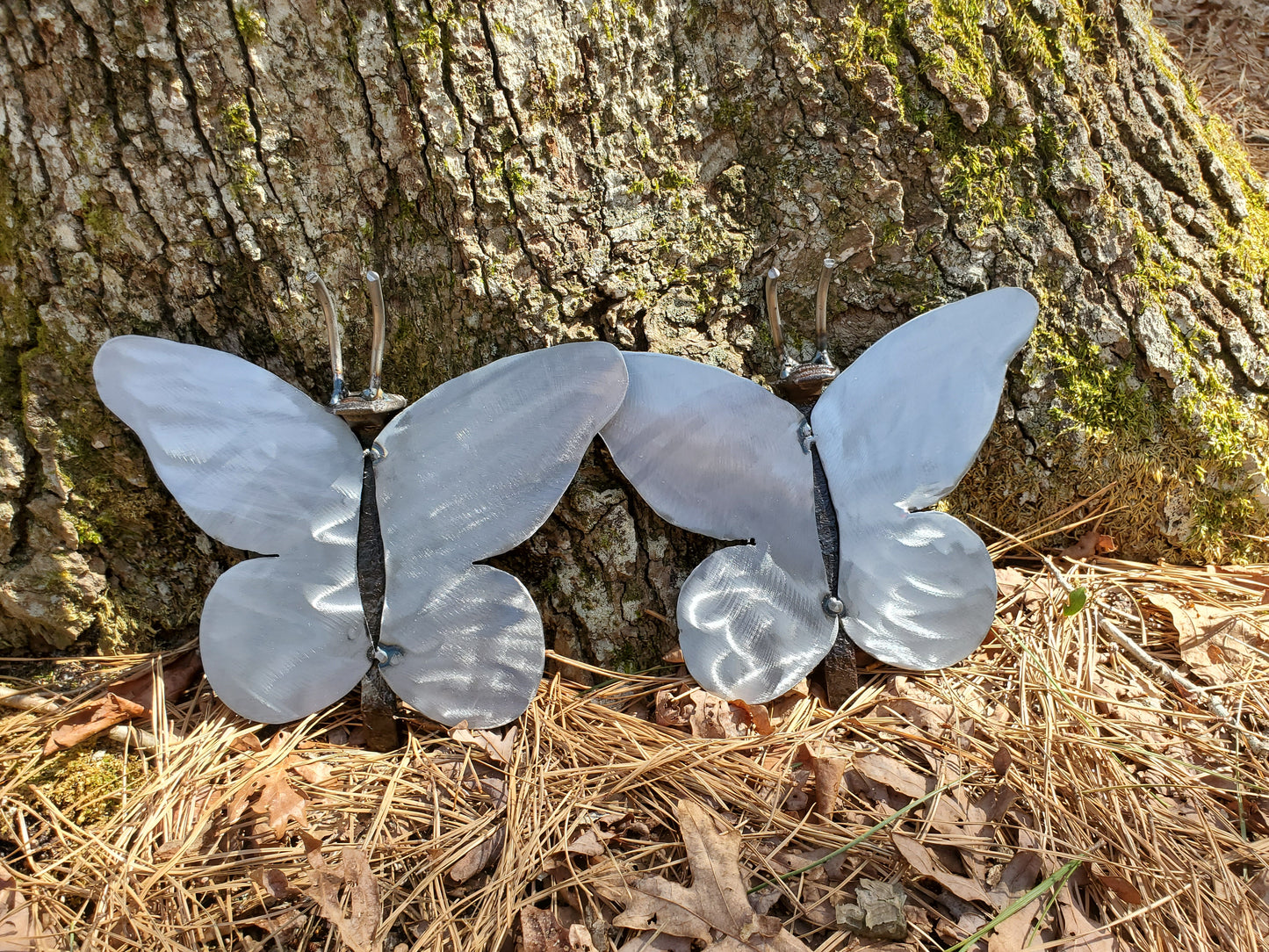 Set of Railroad Spike Butterflies