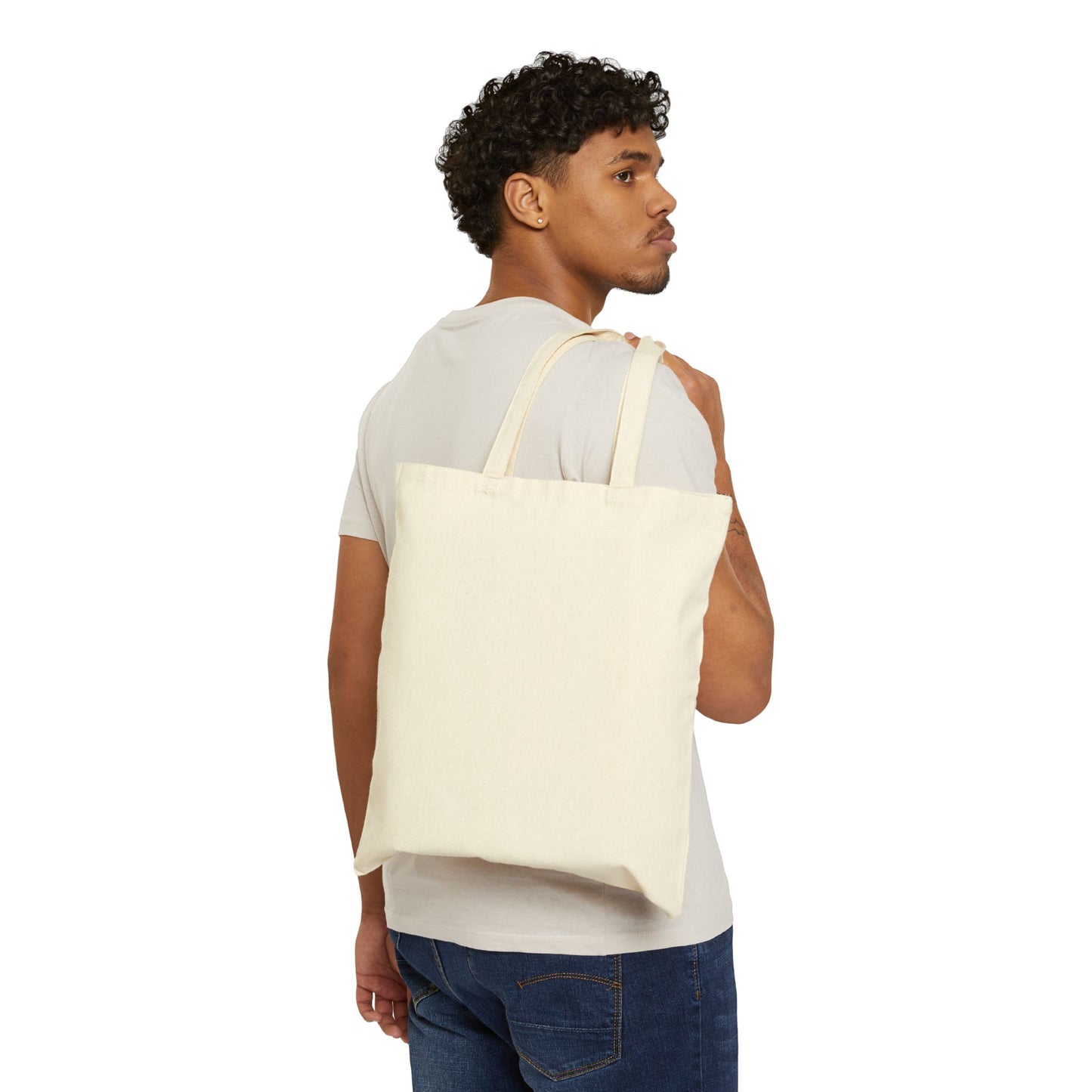Psychedelic Mushroom Canvas Tote Bag