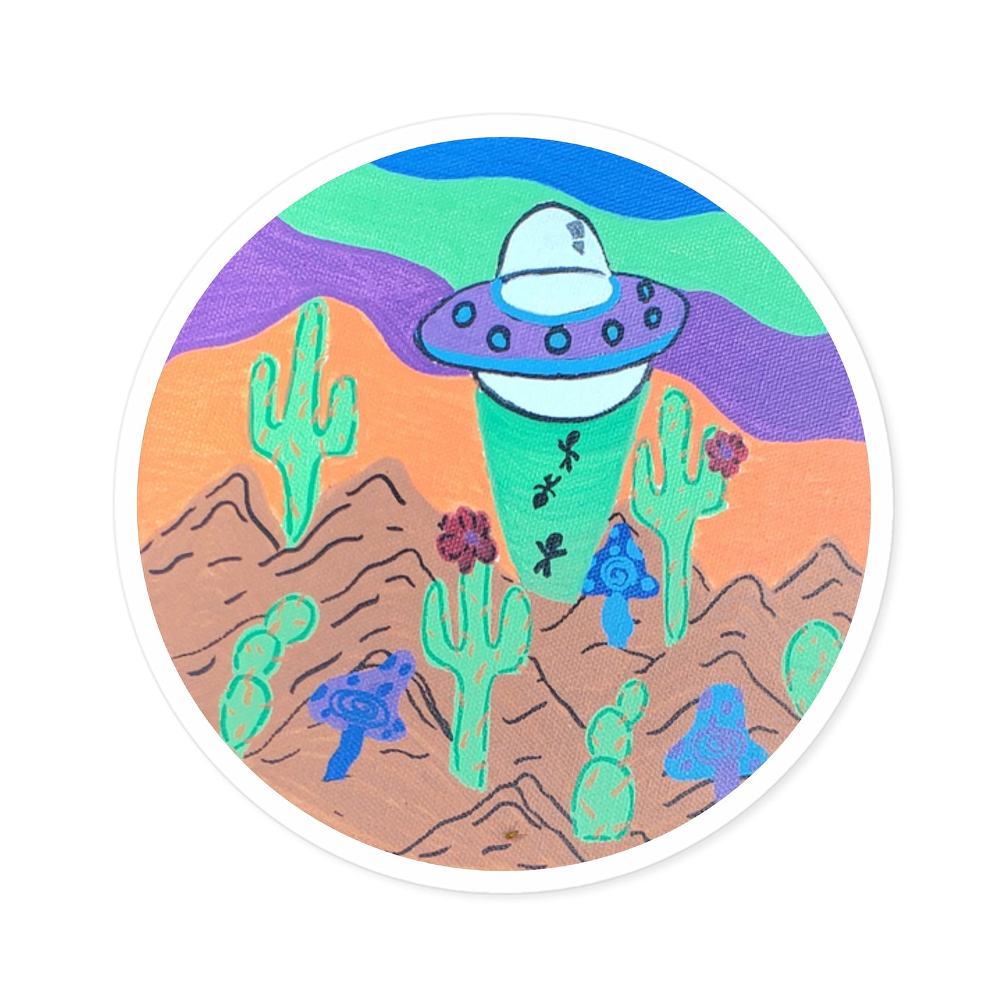 Round Stickers, Indoor\Outdoor