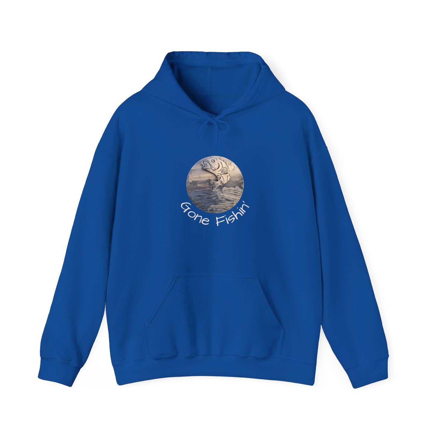 Moonlit Ocean Hoodie – Vintage Wave Circle Graphic Sweatshirt
