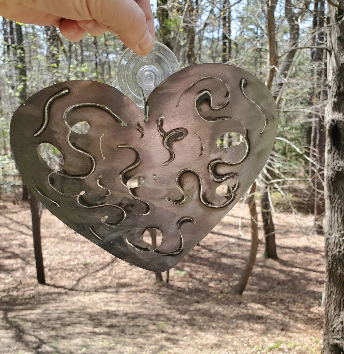 Heart Suncatcher, Suncatcher, Valentine's Day gift