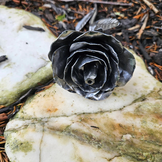 Handcrafted Metal Rose