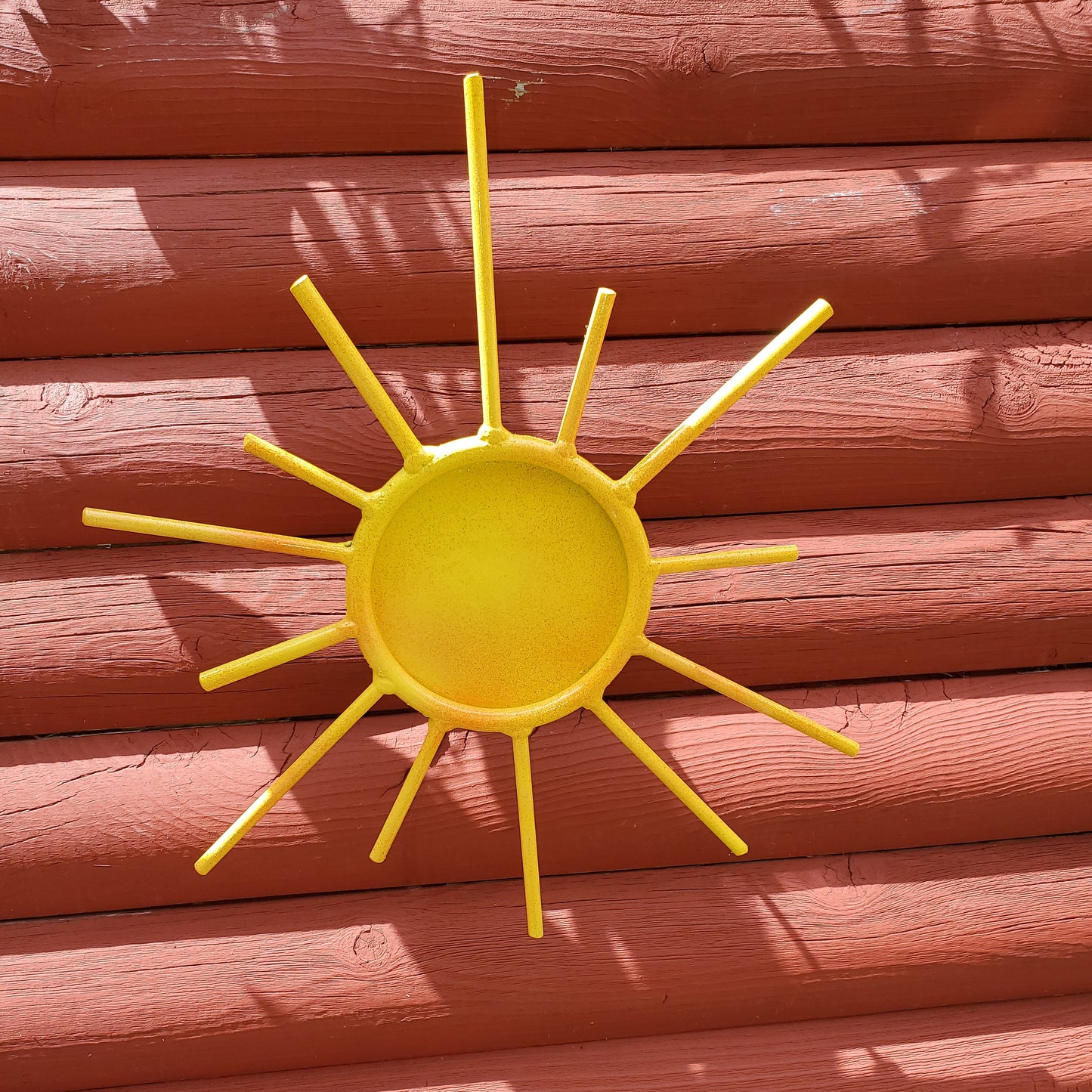 Yellow Metal Sun, Sun for Yard