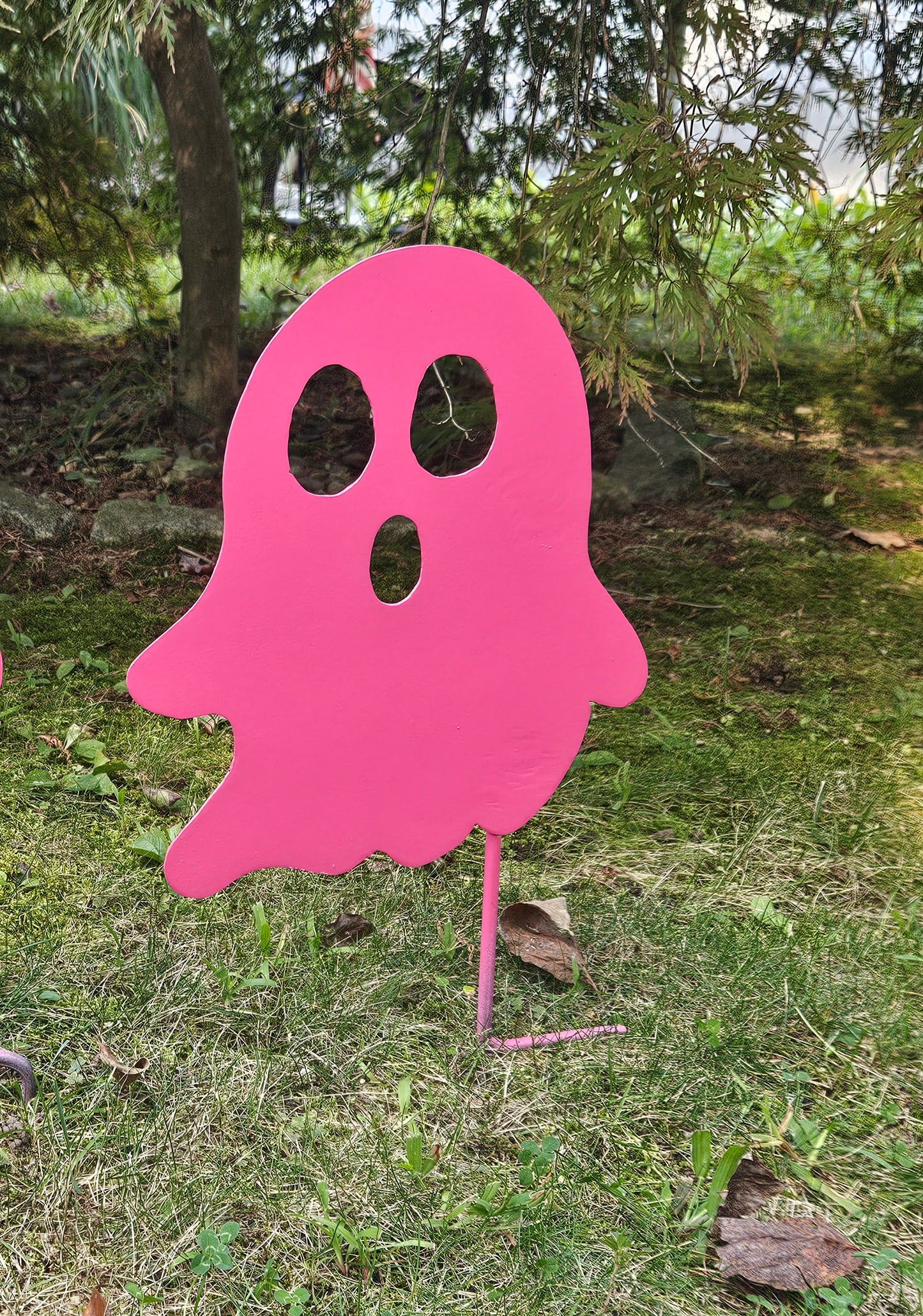 Pink Halloween Ghost for yard, Pink Ghost