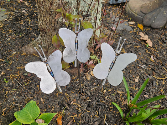 Set of 3 Metal Butterflies